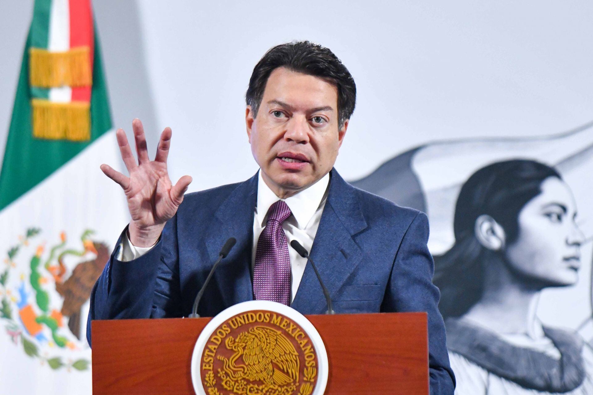 Mario Delgado, secretario de Educación Pública