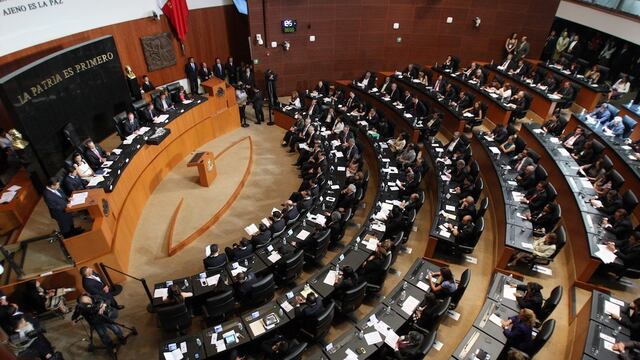 Senado de la República. Aprobación de la Ley de Seguridad.