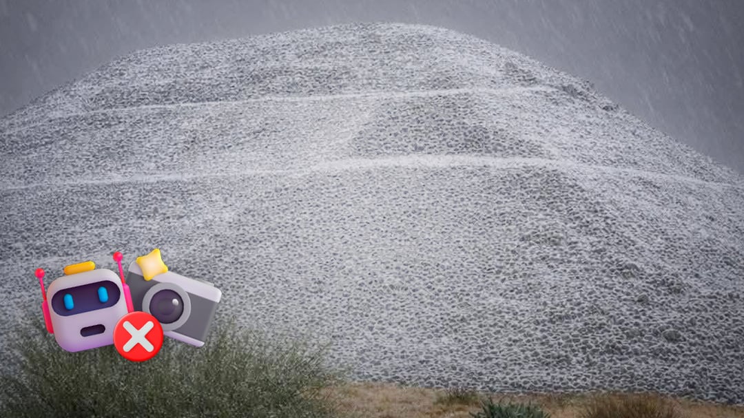 Granizada en Teotihuacán no fue generada con IA; INAH descarta daños