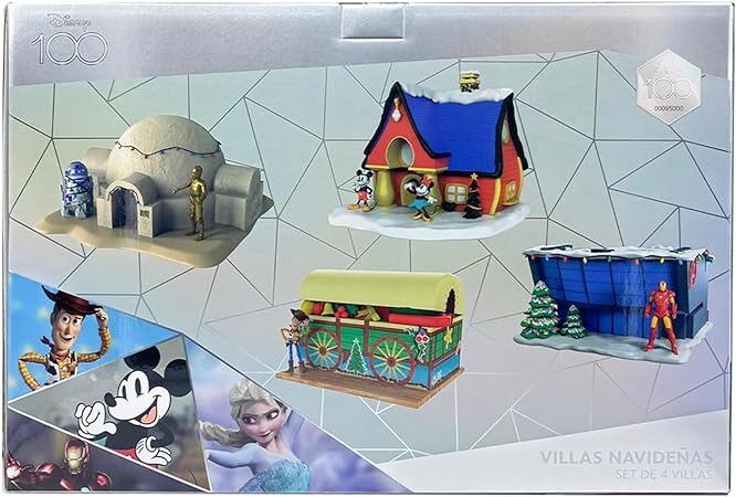 Esta es la villa navideña de Disney 100 años que vende Amazon por este precio