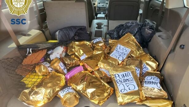 Decomiso tras detención de ligados a El Pozoles.