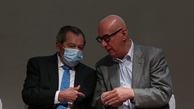 Porfirio Muñoz Ledo y Dante Delgado