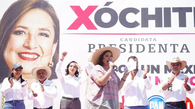 Xóchitl Gálvez, candidata a la presidencia de la república por la coalición Fuerza y Corazón por México