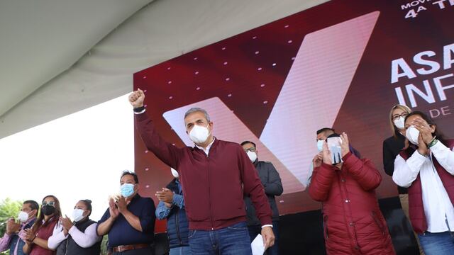 Fernando Vilchis organiza marcha contra Alfredo del Mazo.