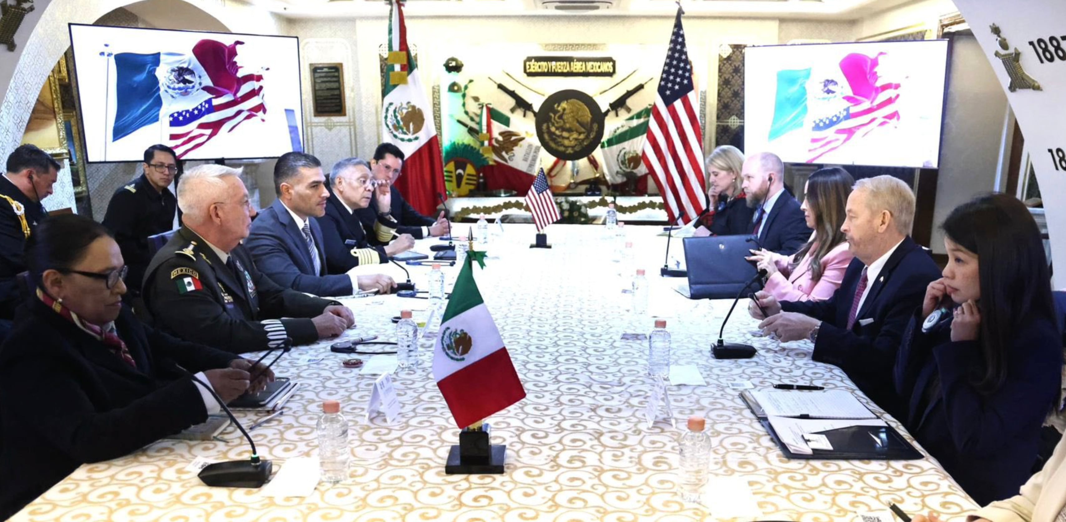 García Harfuch dio detalles de la reunión de autoridades del Gabinete de Seguridad con Estados Unidos