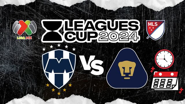 Rayados vs Pumas en la Leagues Cup 2024.