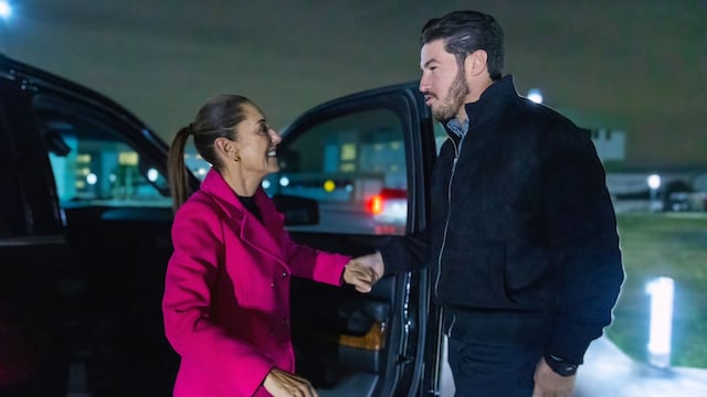 Claudia Sheinbaum y Samuel García se reunieron en Nuevo León