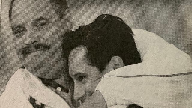 Jorge Rueda con Fernando Platas