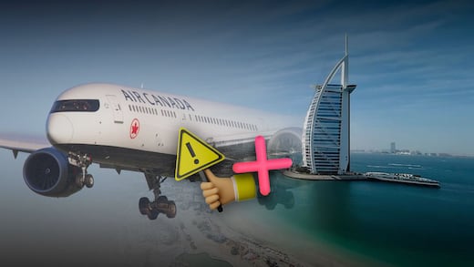 Air Canada suspende rutas a Dubái hasta mayo por riesgos de seguridad