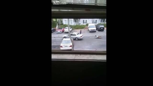 Descubre infidelidad y termina atropellada.