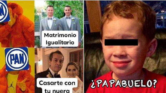 Meme sobre boda de exalcalde panista.