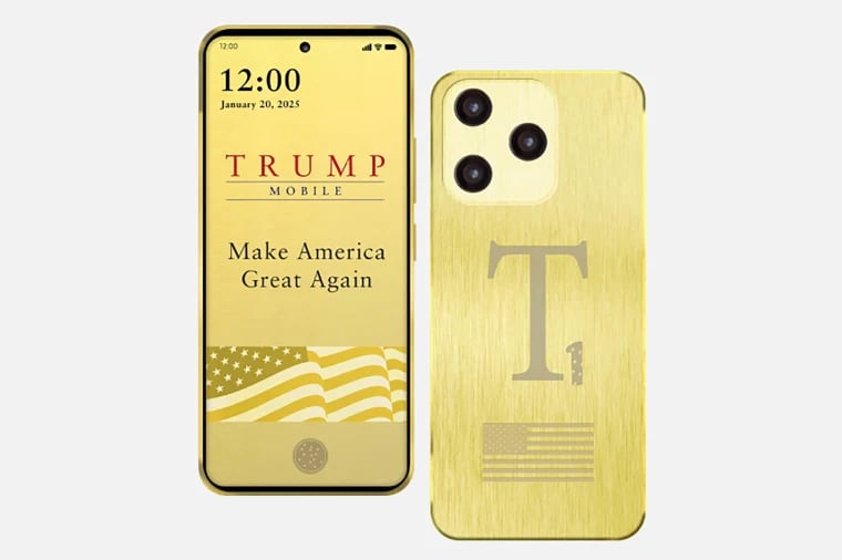 El T1 Phone de Trump Mobile de Donald Trump