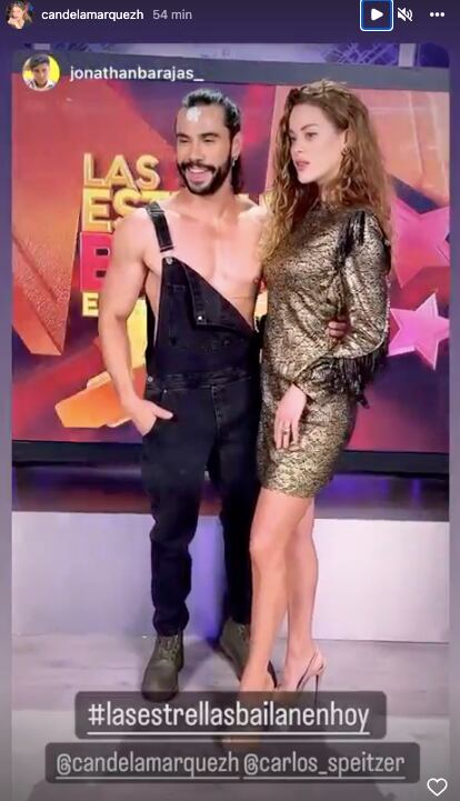 Candela Márquez es la nueva pareja de Carlos Speitzer en "Las estrellas bailan en Hoy"