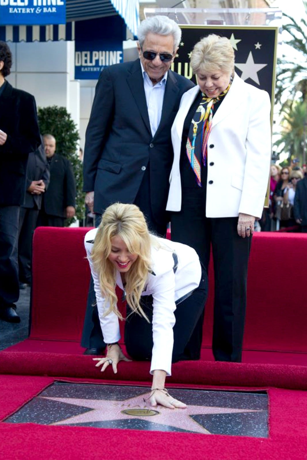 Shakira y sus padres