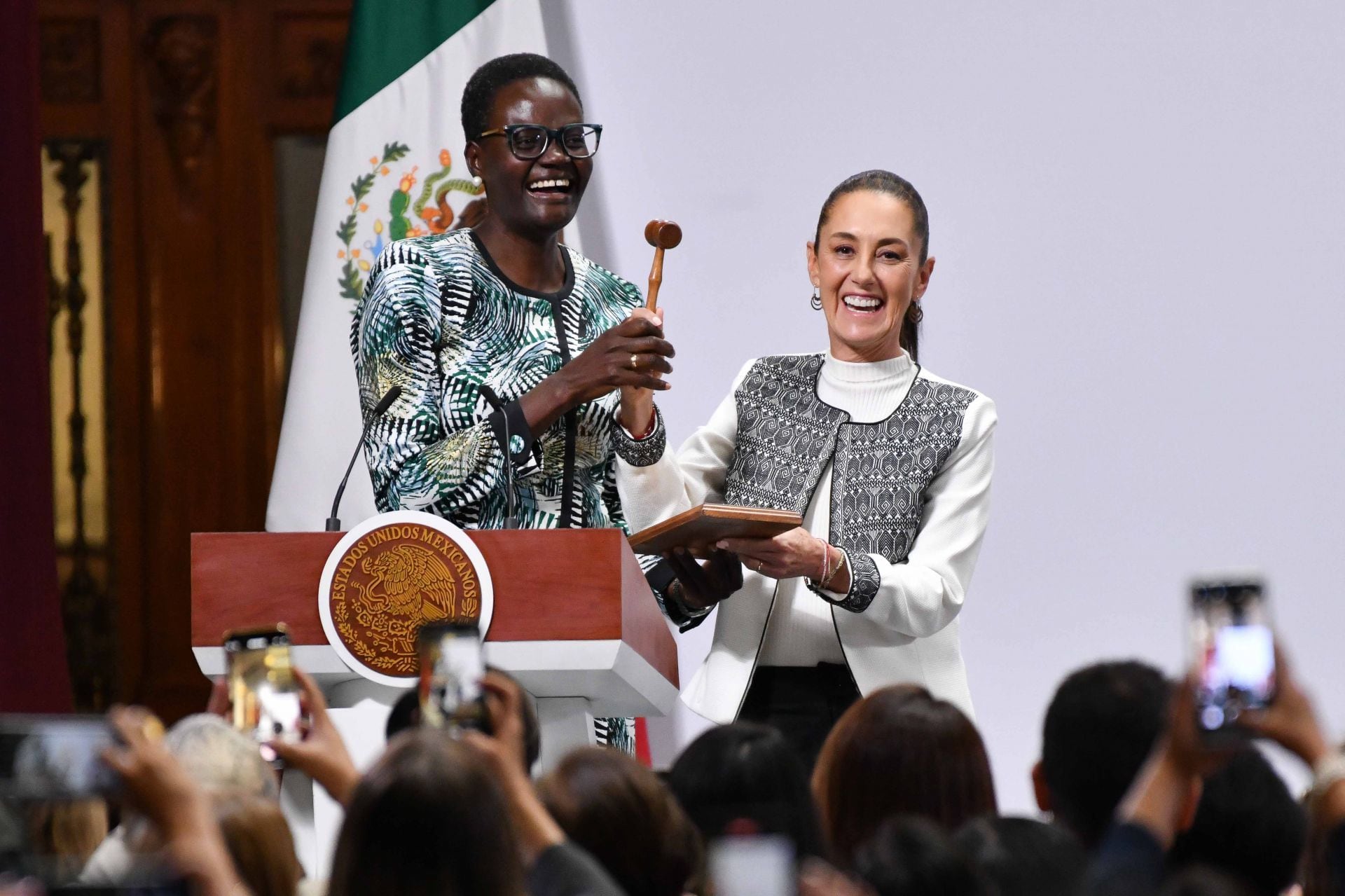 El poderoso mensaje de Claudia Sheinbaum en la Conferencia Global de Mujeres Parlamentarias