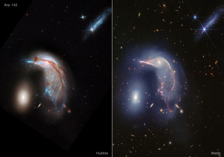 Galaxias El Pingüino y El Huevo
