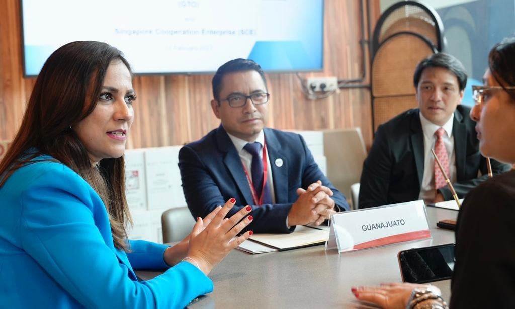Comitiva de funcionarios de Guanajuato en Singapur