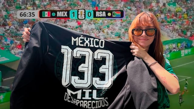 Regina Blandón lleva el mensaje de los desaparecidos al Mundial 2026