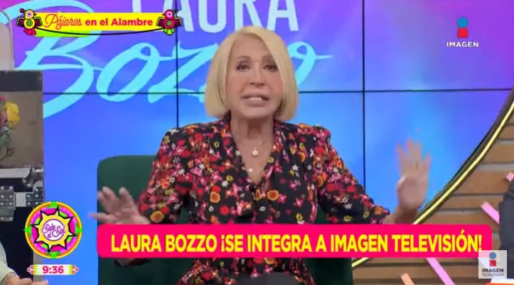 Laura Bozzo se integra a Imagen TV.