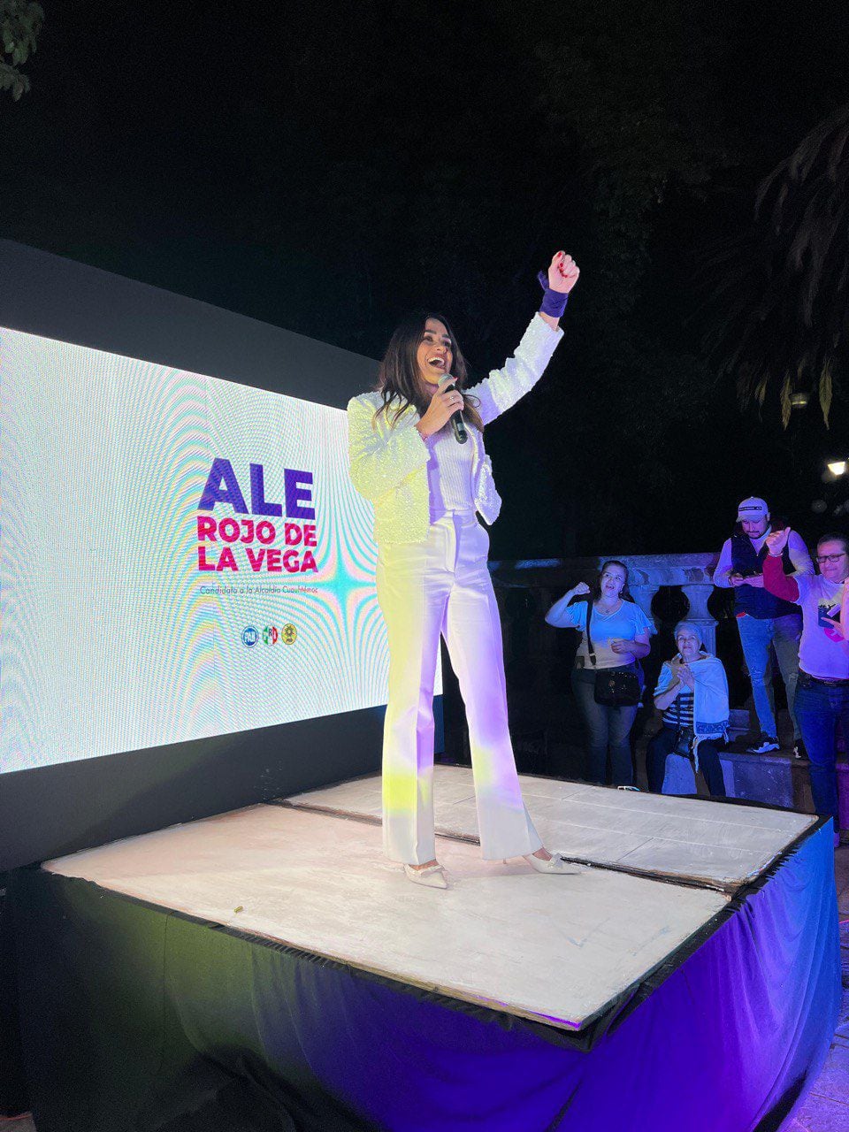 Alessandra Rojo de la Vega inicia campaña por la alcaldía Cuauhtémoc