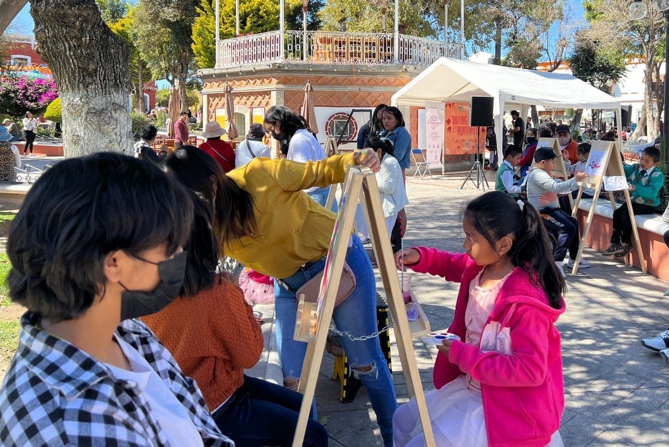 Huamantla, Tlaxala: Dominguearte prepara presentaciones artísticas.