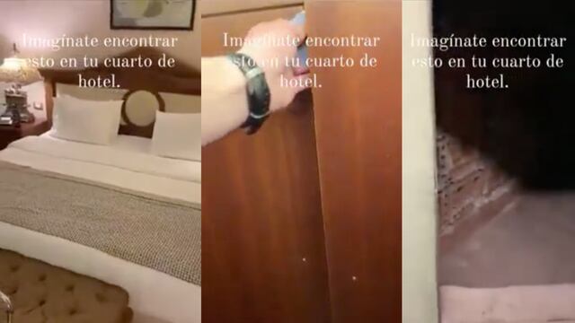 Nuevo miedo desbloqueado en TikTok. Imagínate hospedarte en un hotel y encontrar esto en tu habitación