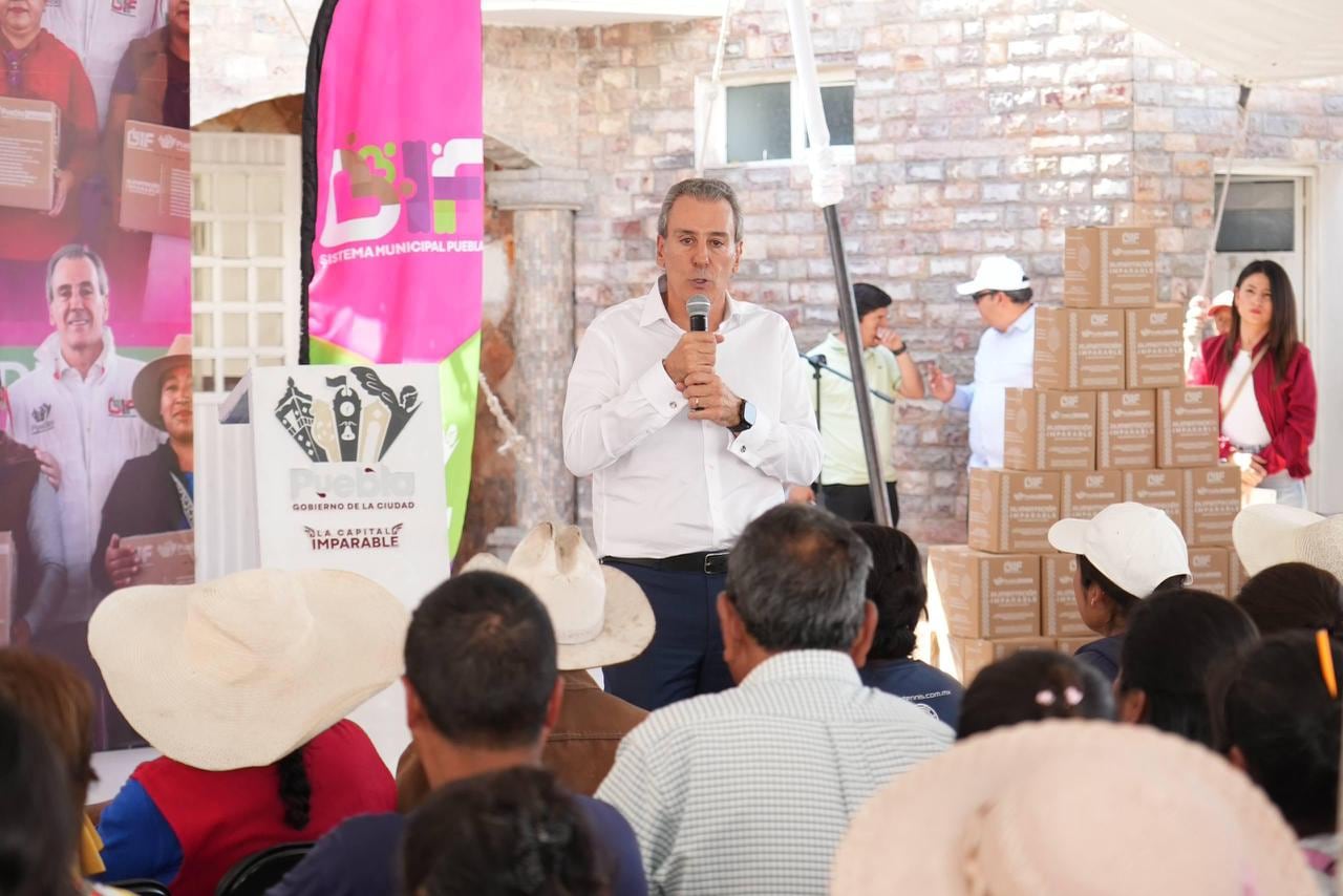 DIF Puebla Capital refuerza seguridad alimentaria en sectores vulnerables.