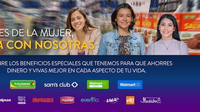 Walmart lanza sus ofertas "Avanza con Nosotras" por el Día Internacional de la Mujer 8 de marzo