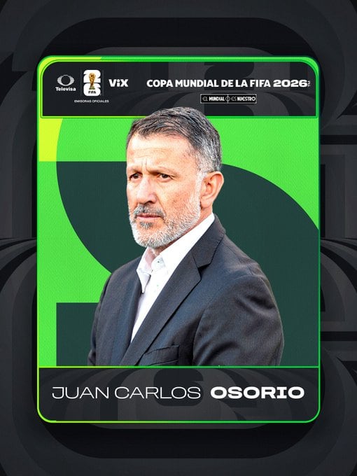 Juan Carlos Osorio regresa a México rumbo al Mundial 2026.