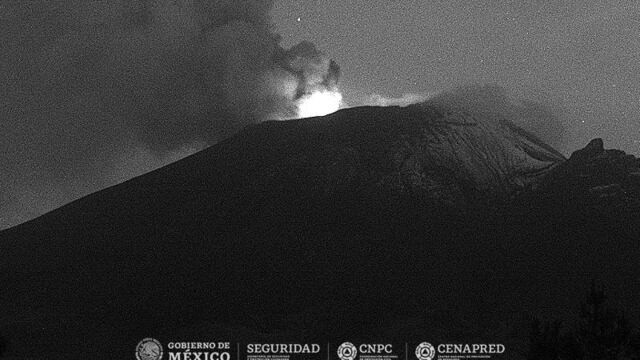 VOLCÁN POPOCATÉPETL, 23 DE MAYO