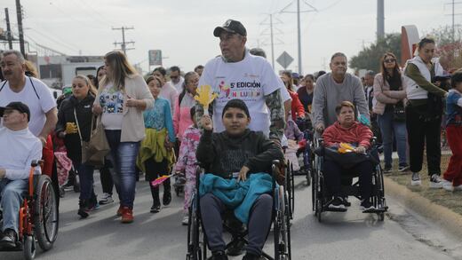 Escobedo refrenda su compromiso con la inclusión: más de 3 mil personas participan en la Caminata por la Inclusión