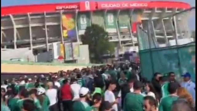 Aficionados madrugan para ver a México en el Mundial 2026