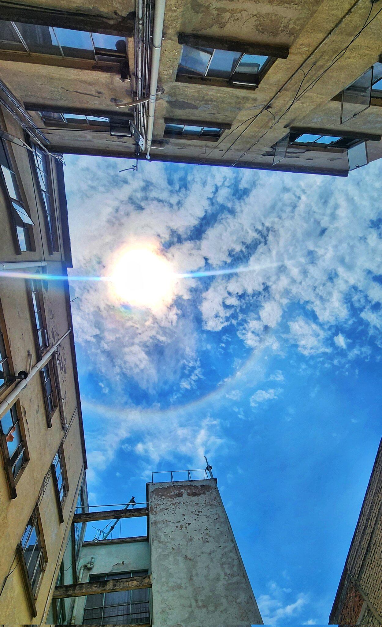 Halo Solar hoy 24 de mayo CDMX