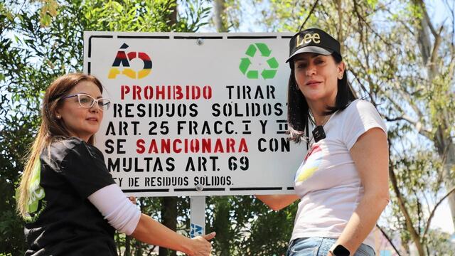 Lía Limón recupera la Barranca Cerro Dulce