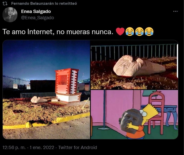 Retweet Fernando Belaunzarán