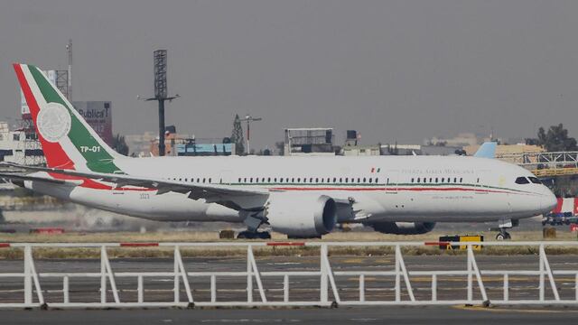 Avión presidencial. Información.