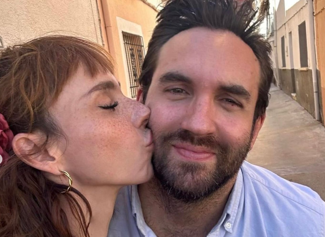 Natalia Téllez y su novio Antonio Zabala