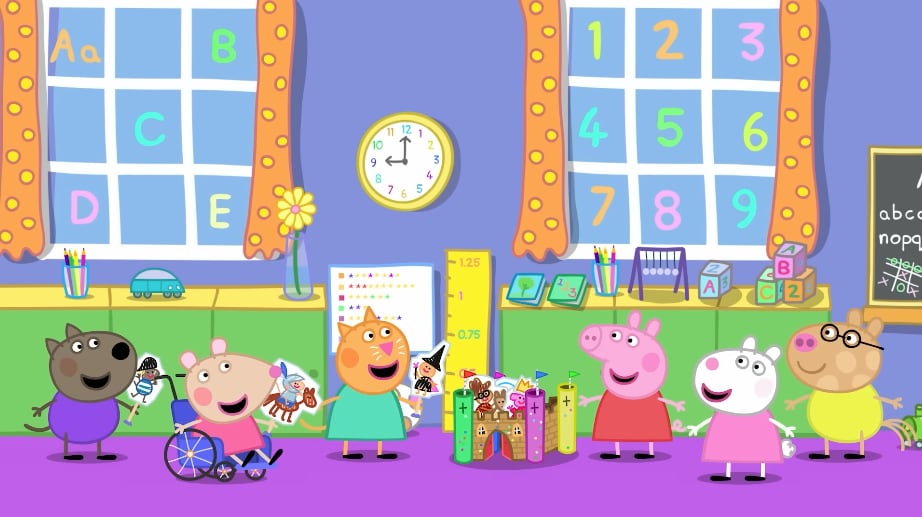 Peppa Pig juega a ser la reina