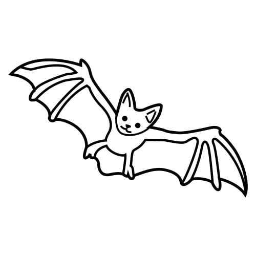 Dibujo Día de Apreciación de los Murciélagos