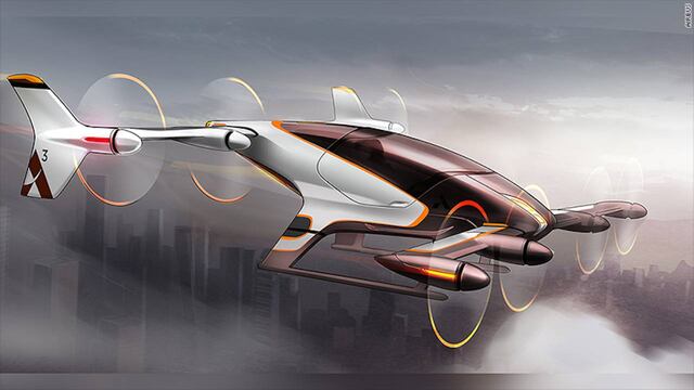 Concepto del vehiculo 'Vahana' de Airbus.