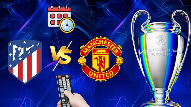 Atlético de Madrid recibe en la Champions League al Manchester United