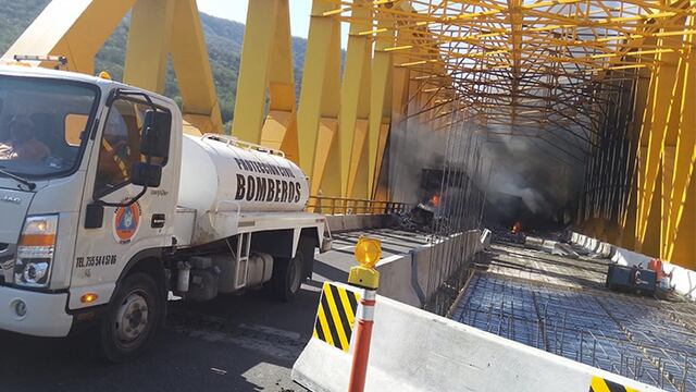 Accidente autopista Siglo XXI