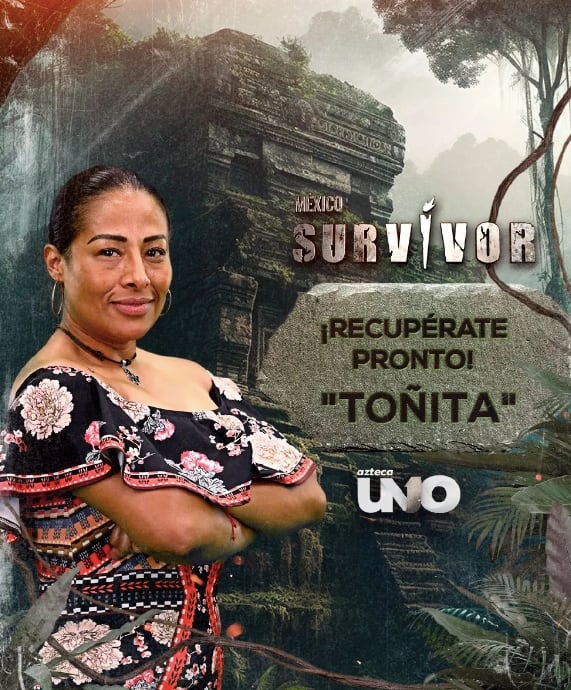 Toñita sale de Survivor México