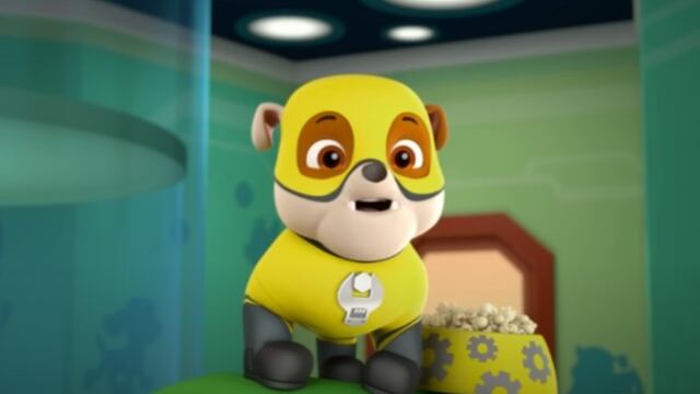 Los disfraces de Rubble de Paw Patrol, capítulo