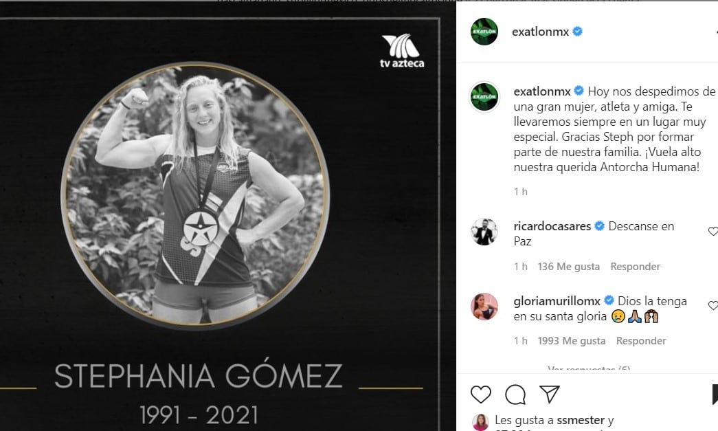 Exatlón México se despide de Steph Gómez