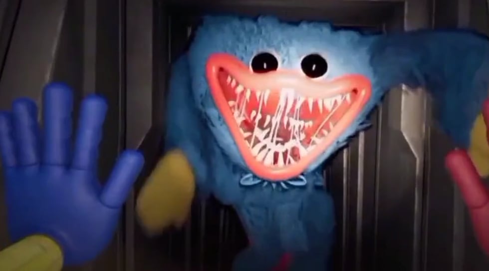 Huggy Wuggy, peluche asesino del videojuego ‘Poppy Playtime’