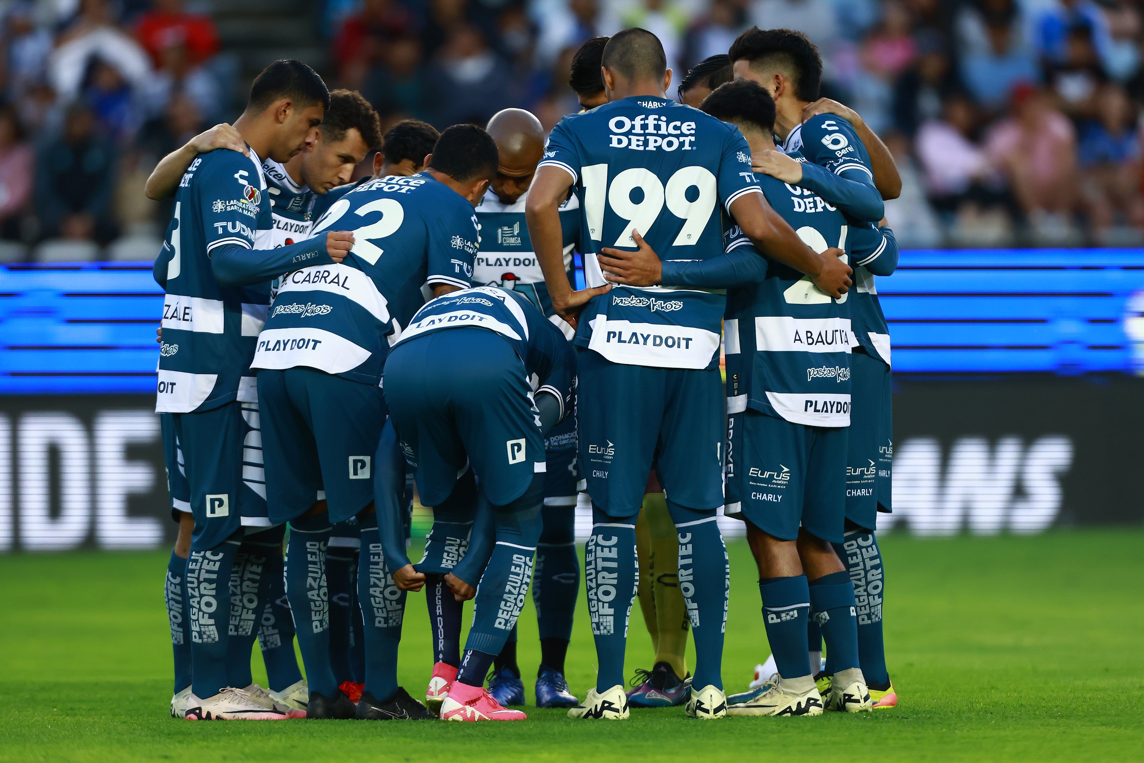 Luis Puente debutó con el dorsal 199 en Pachuca