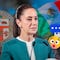 Claudia Sheinbaum fija postura sobre bandera de México en protestas de migrantes en Estados Unidos