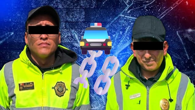 Detienen a dos falsos policías de tránsito en Iztapalapa, CDMX