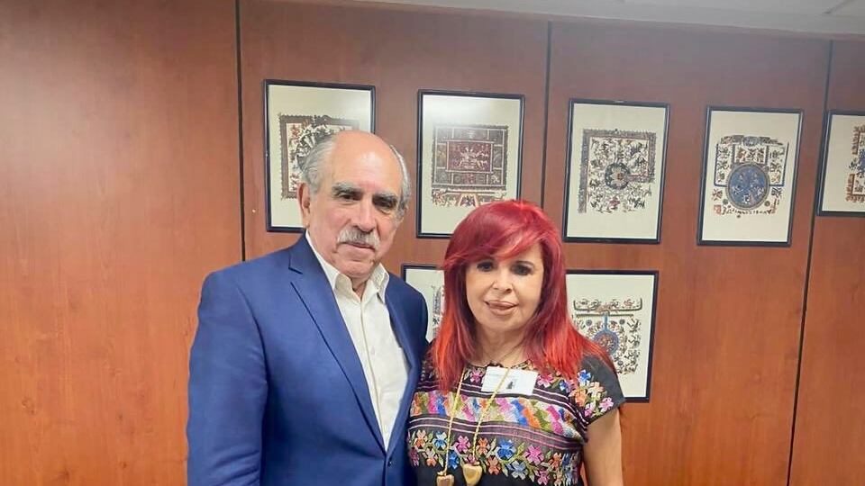 Layda Sansores se reúne con Pablo Gómez, titular de la UIF